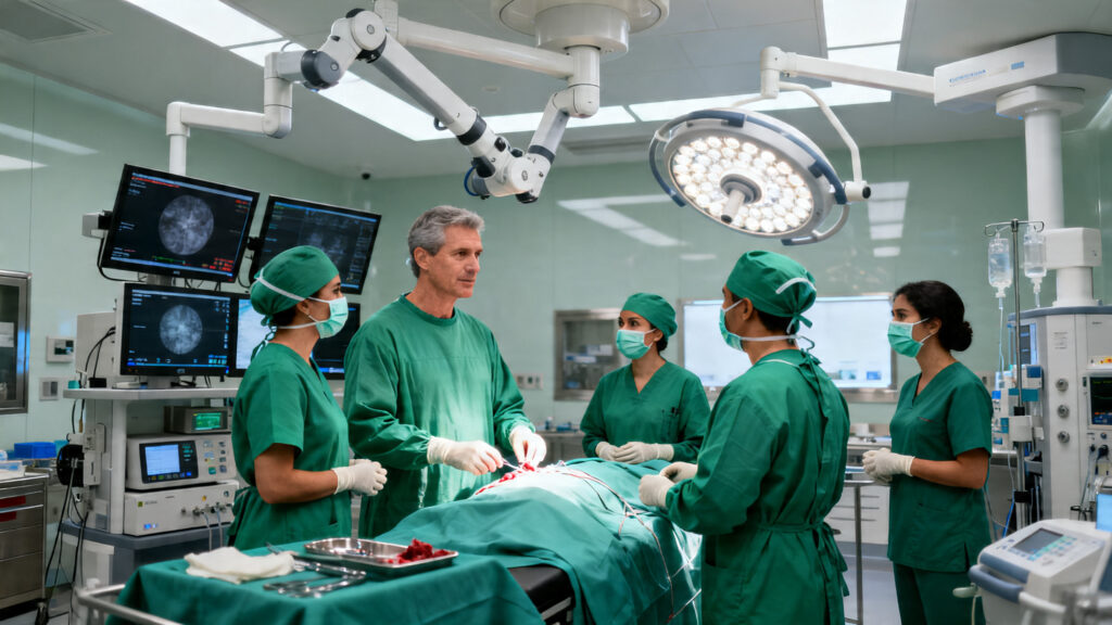 cirurgia oncológica em hospital especializado
