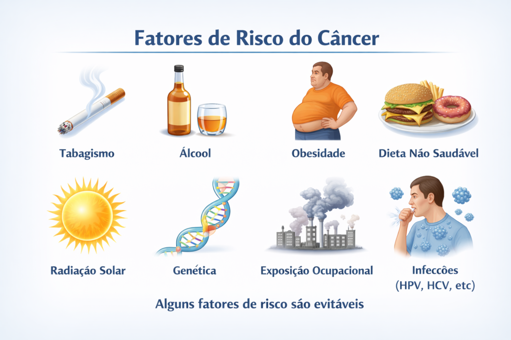 fatores de risco do cãncer