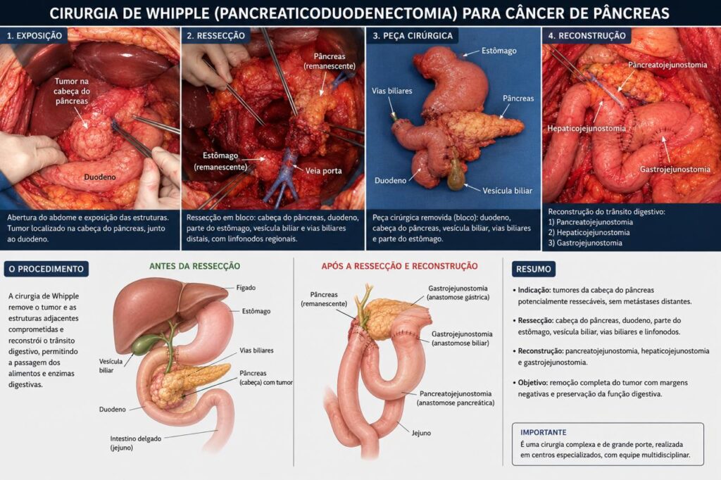 cirurgia Whipple pancreatoduodenectomia cirurgião oncológico norte do Paraná Arapongas